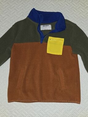 Old Navy Colorblock Fleece Pullover Boys Size 3T